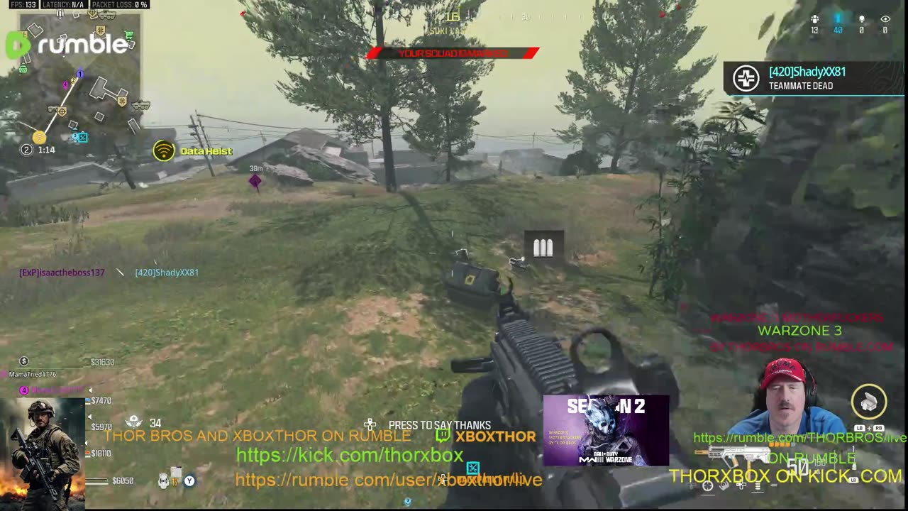 WARZONE 3.0 SEASON 2 WITH NEW AND OLD FRIENDS WITH THOR BROS AND WARZONE MOTHERFUCKERS