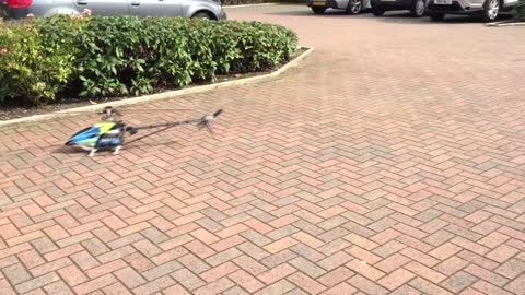 Segway Fail (Whilst Flying Helicopter)