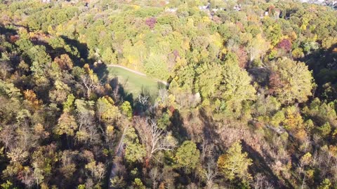 Arial Video/Photos of the 'lower parking lot' of Frick Park