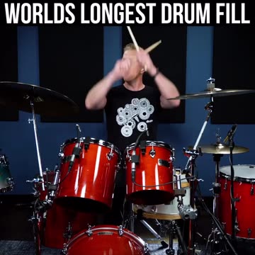 World's Largest Drum Fill