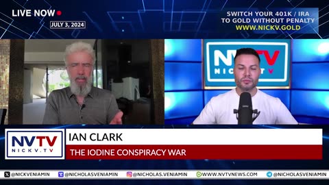 Ian Clark Discusses The Iodine War Conspiracy with Nicholas Veniamin