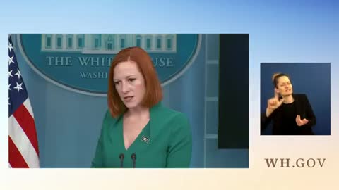 Jen Psaki Holds Briefing As Congress Pushes For More Support To Ukraine