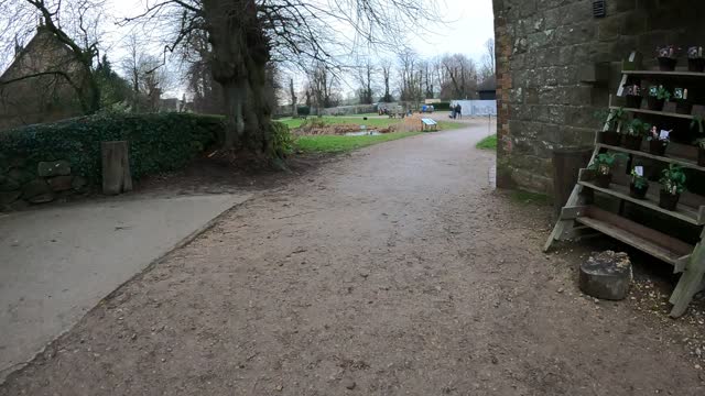 Walking around a farm. Speedlapse