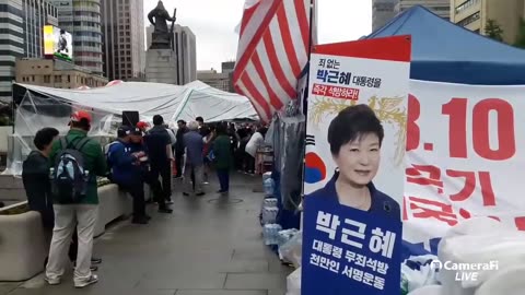 20190521_V3_S05(N8AYHue-34E)광화문 애국텐트에 힘을 실어주는 까마귀의 까!까!까! 5.18의 진실을