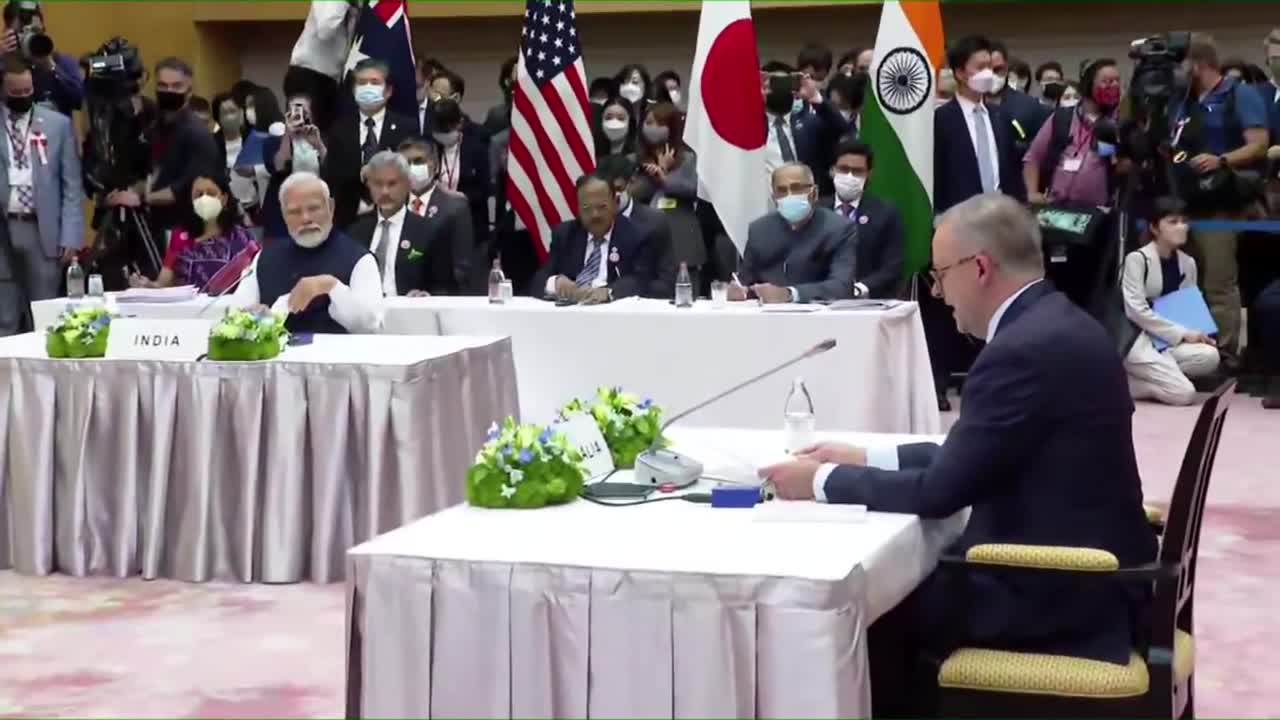 PM Modi attends Quad Summit in Tokyo,Japan