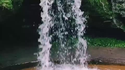 Natural waterfall