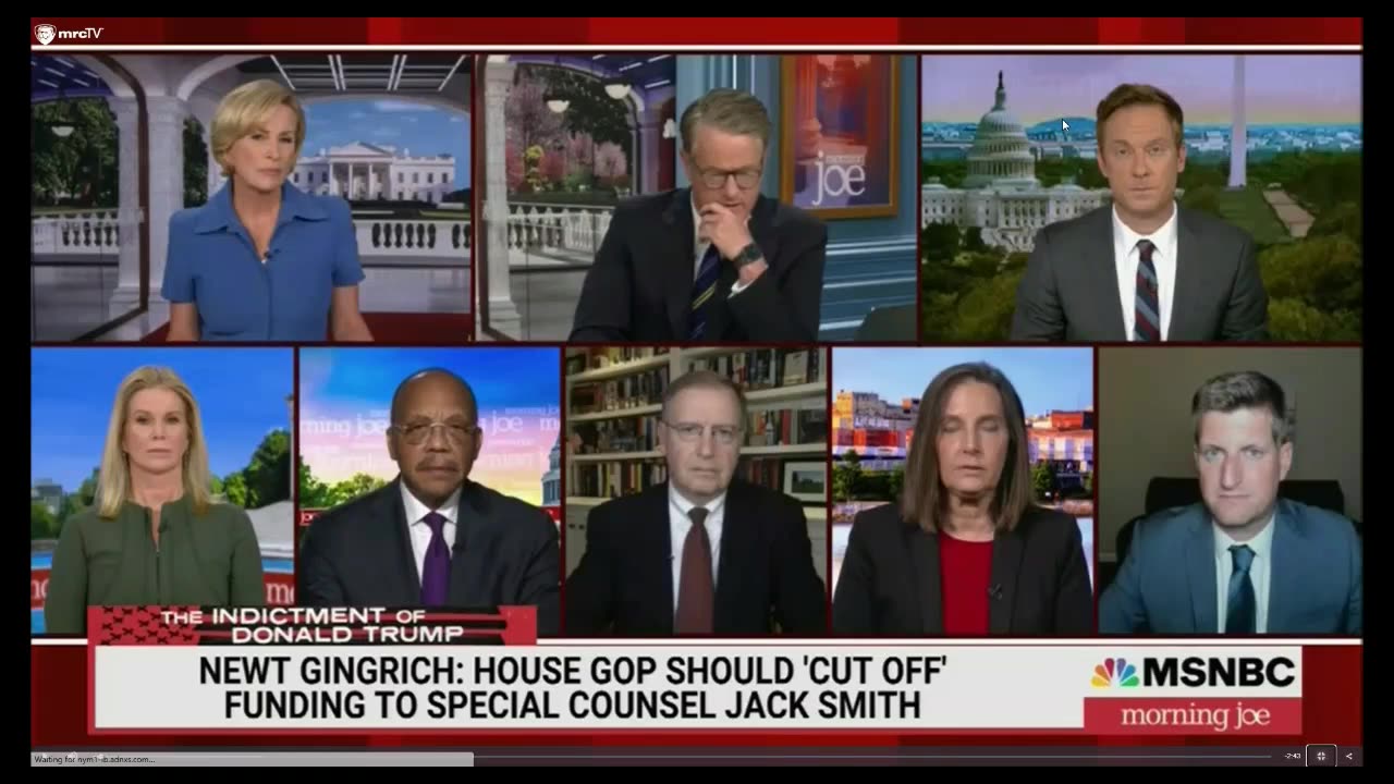 AMAZING MSNBC SUPER PANEL. (The KEN MATTHEWS REPORT)