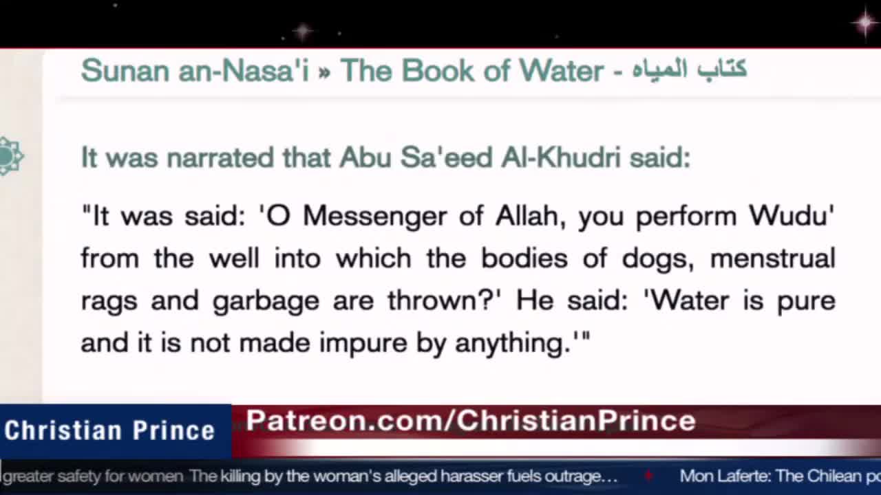 Oblution like the prophet!!!