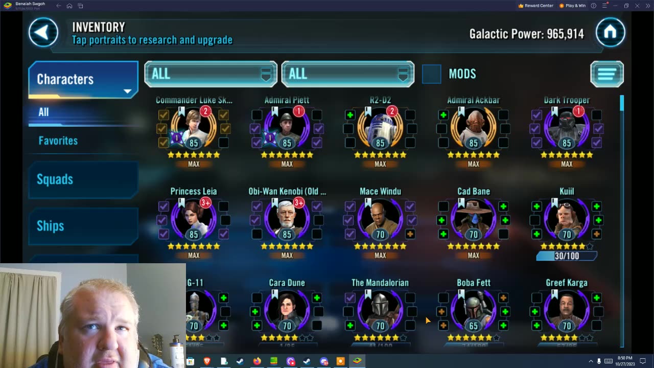 Star Wars Galaxy of Heroes F2P Day 172