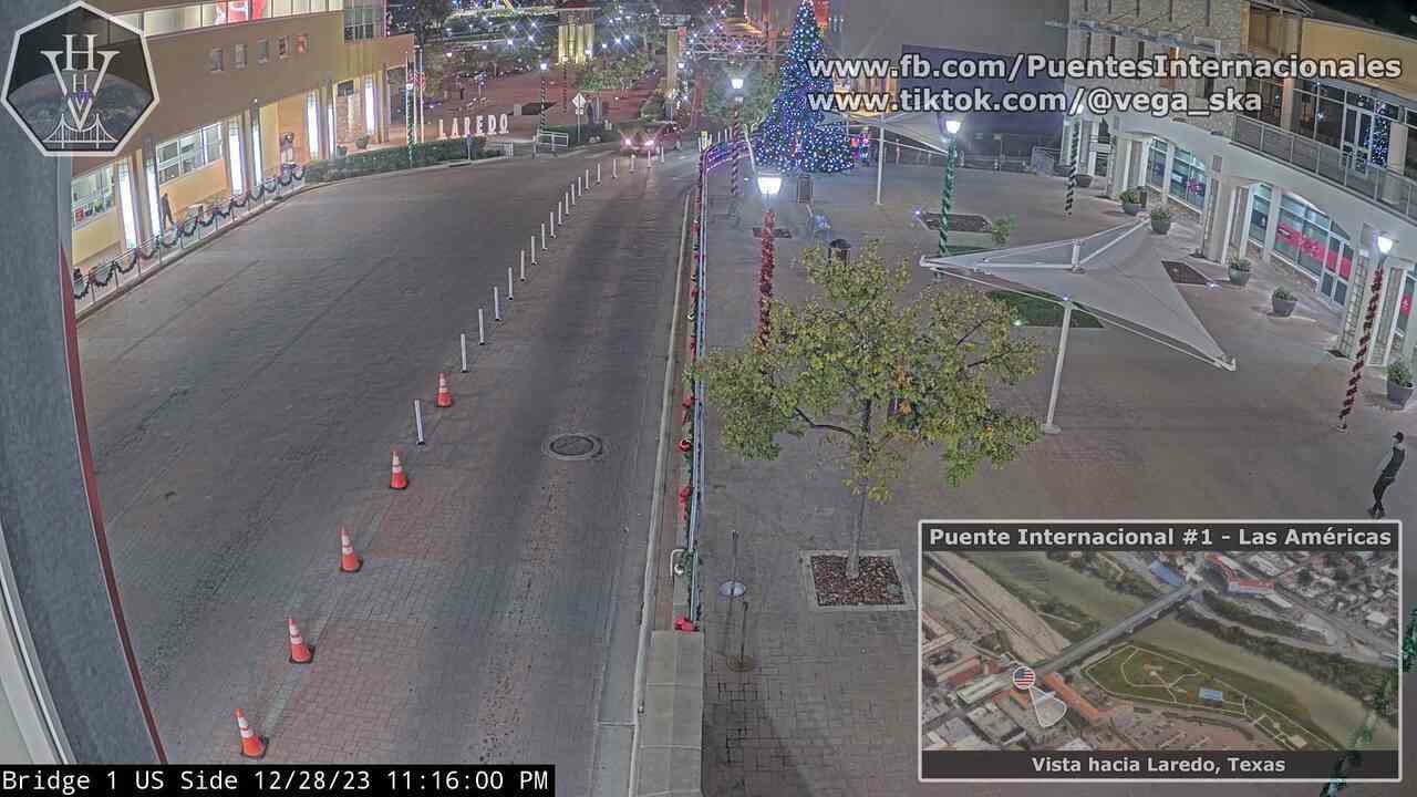 2023-12-28 - Puente Internacional 1 (viendo hacia Laredo, Texas)