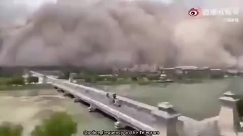 BREAKING NEWS: 24/7 A massive dust storm has occurred again in China.