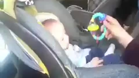 baby laughing