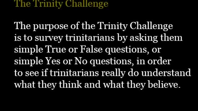 The Trinity Challenge