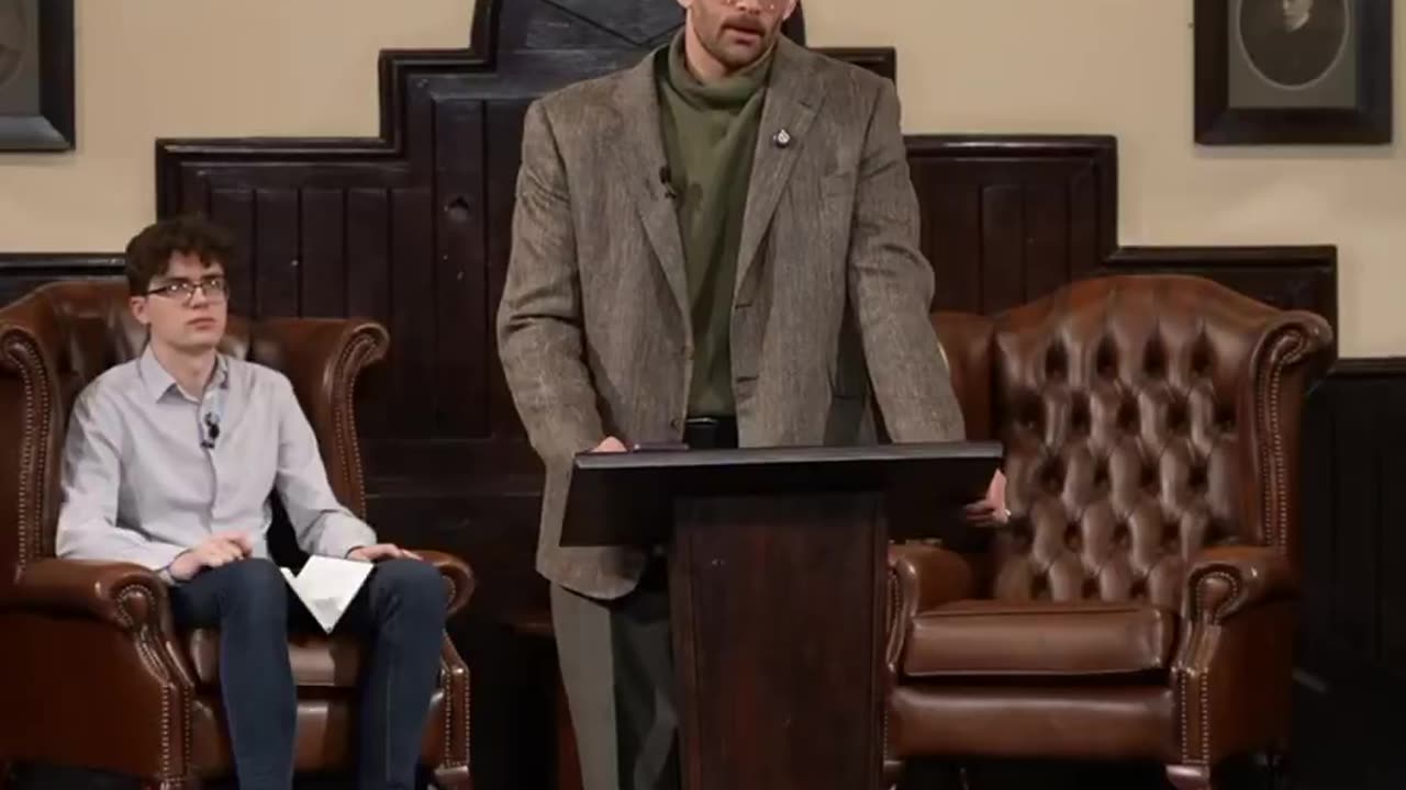 the ending of HasanAbi speech at cambridge union.