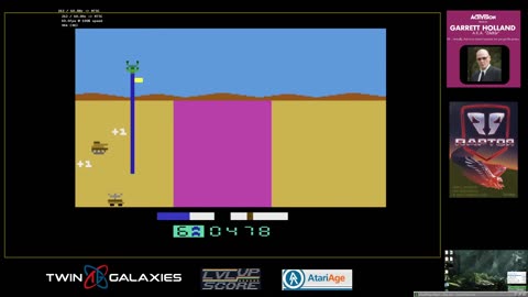 Atari 2600 EMU - Raptor - Game X B/X - 750