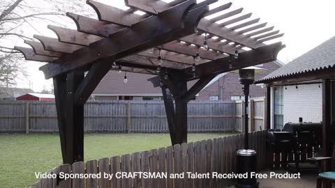 DIY Outdoor Woodworking Projects | Patio Pergola