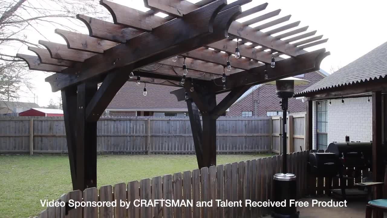DIY Outdoor Woodworking Projects | Patio Pergola