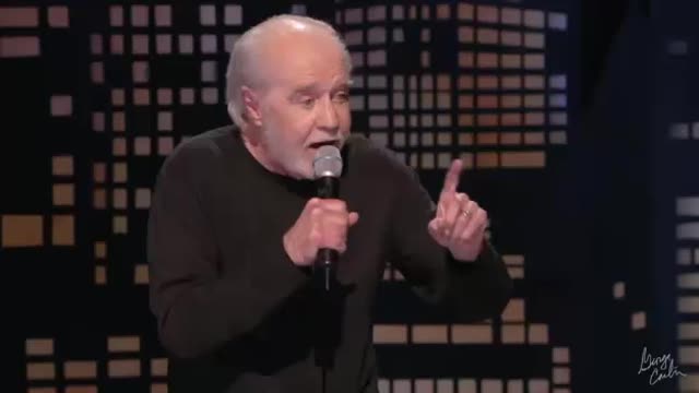 George Carlin - today's situation