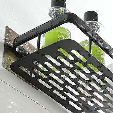 No-drill Bathroom Shelves/ Rack Holder