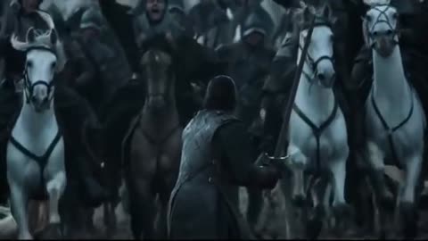 [Game Of Thrones] Jon snow in The Battle of Bastards - Best part