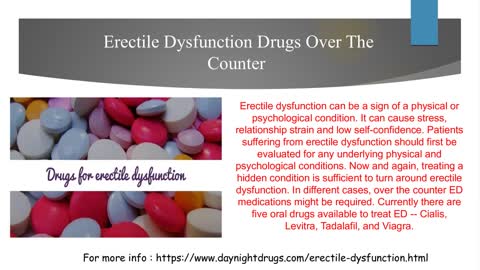 Buy Erectile Dysfunction Medication Online