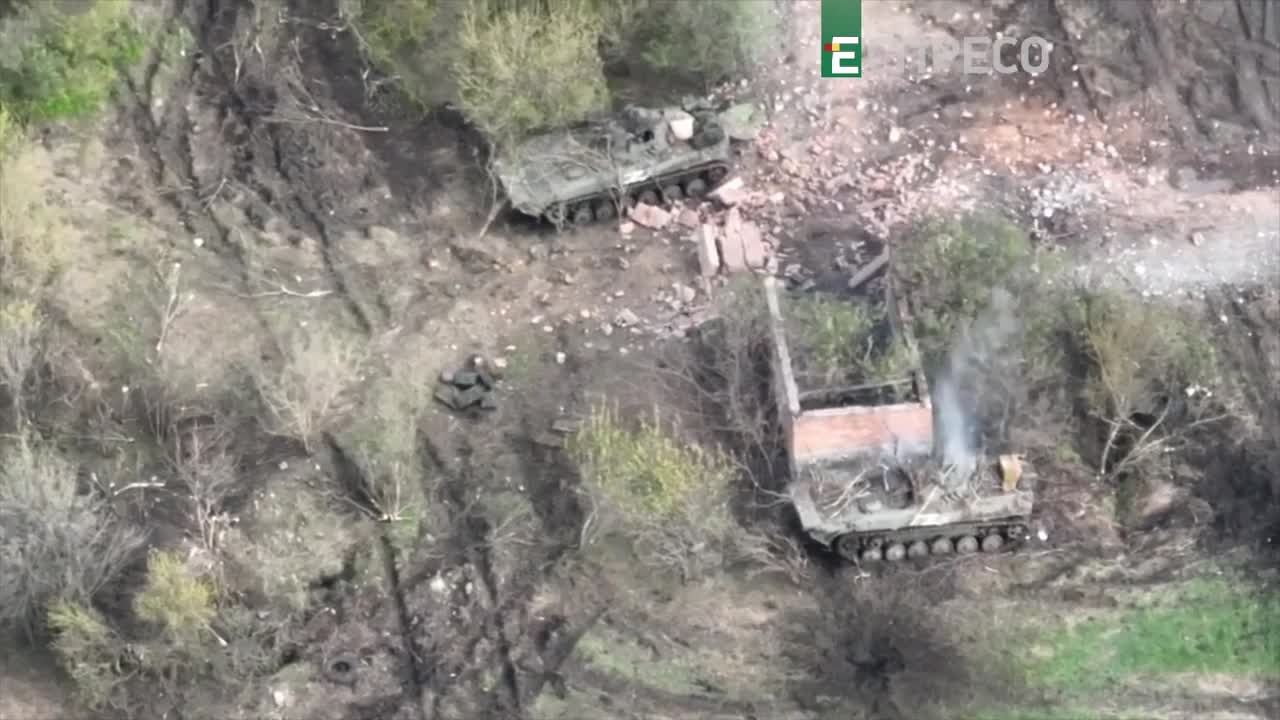 FAIL Attack of the Russians in one of the directions.Ukraine