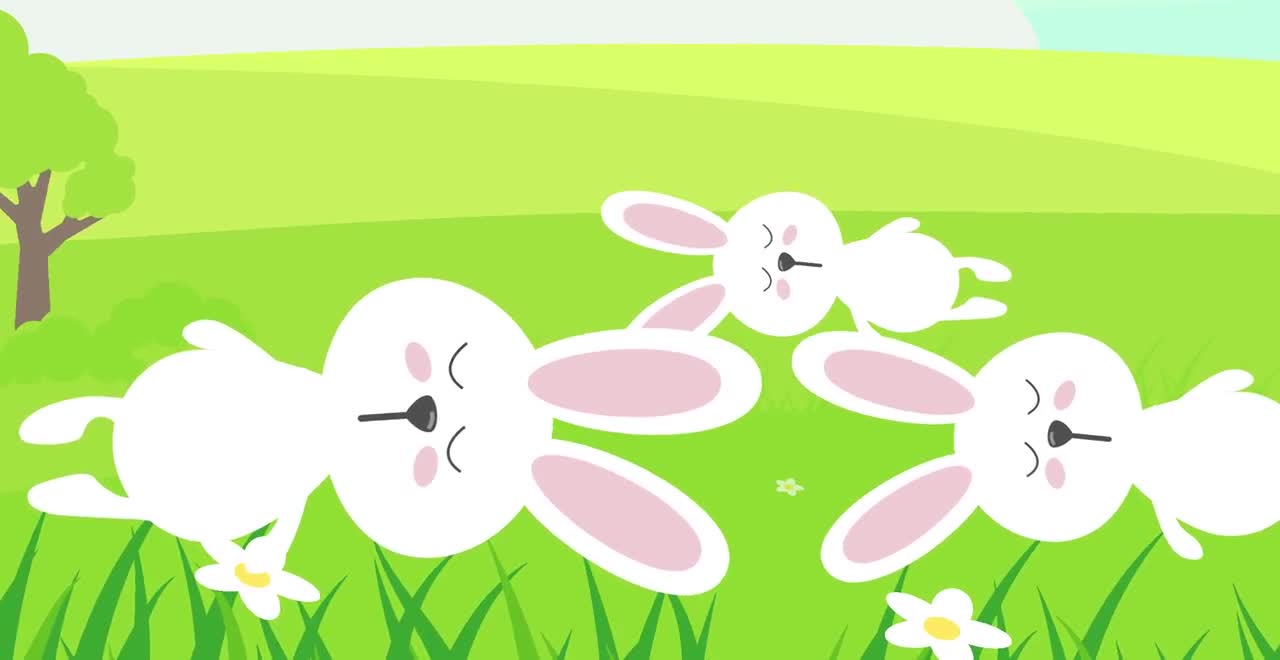 Hop Little Bunnies - Sing A Long - Action Song - Hop Hop Hopp2