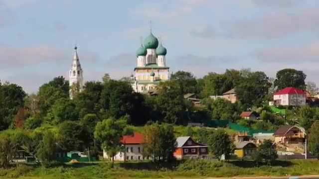 The cities of the Golden Ring of Russia. Tutaev