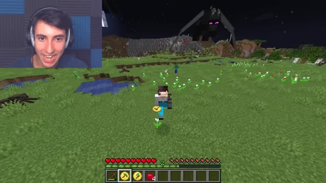 Minecraft But Ender Dragons Beat The Game For You !