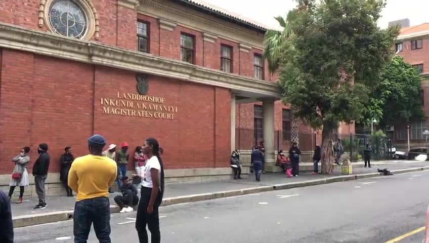 Cape Town Magistrates Court where Zane Killian is expected to appear