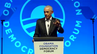 Obama urges pluralism 'not only for the woke, but also for the waking'