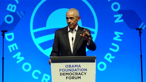 Obama urges pluralism 'not only for the woke, but also for the waking'