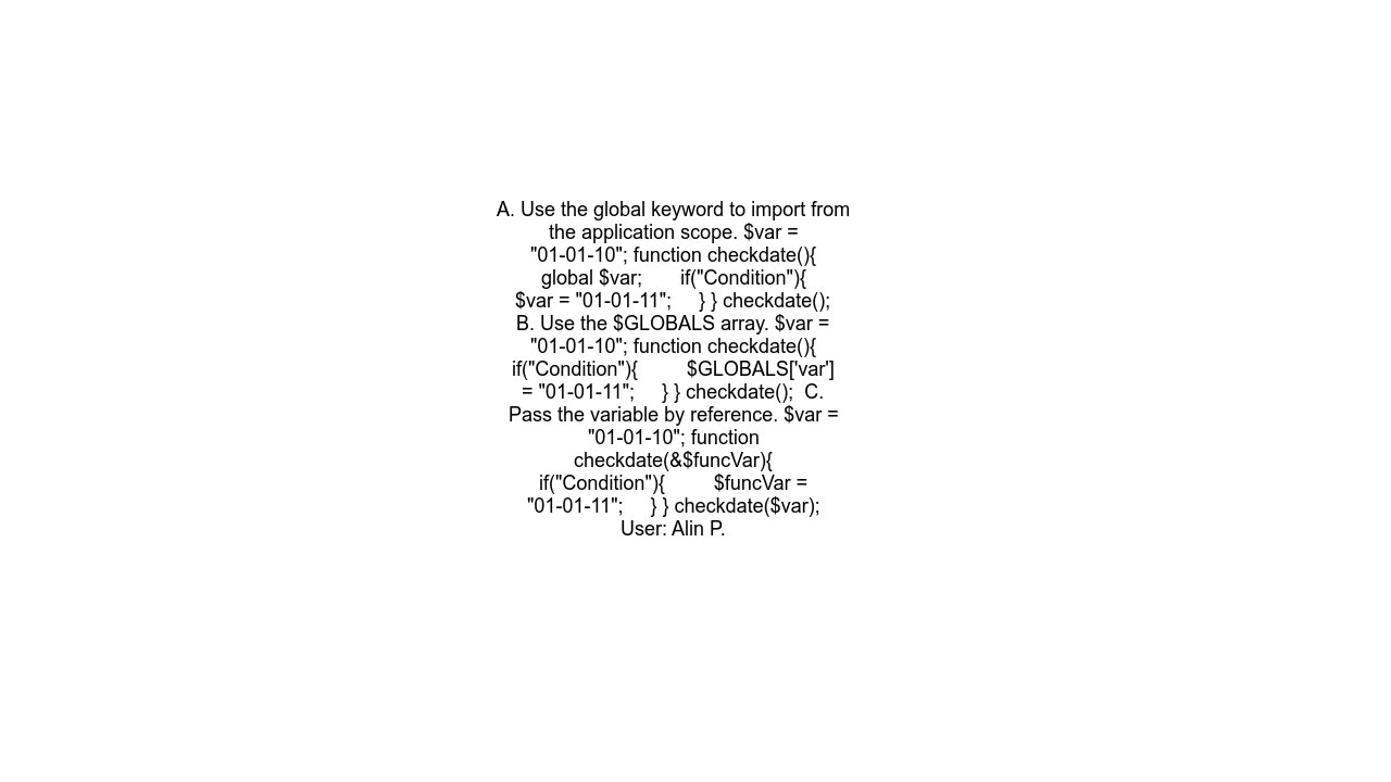 Change a global variable from inside a function