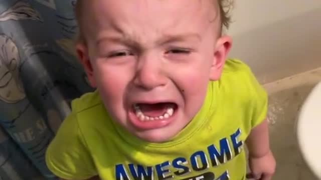 Funny Crying of a Kid