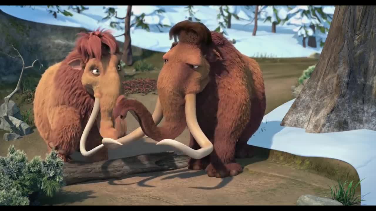 ICE AGE: DAWN OF THE DINOSAUR Clips - "Angry Fossil" (2009)-5