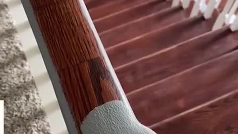 Satisfying railing painting