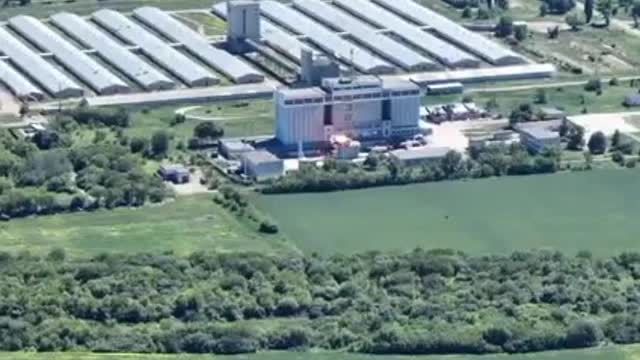 Destruction of the ammunition depot of the Russian invaders