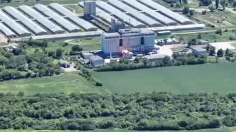 Destruction of the ammunition depot of the Russian invaders