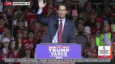 FULL SPEECH: Scott Walker Delivers Remarks in Milwaukee, WI