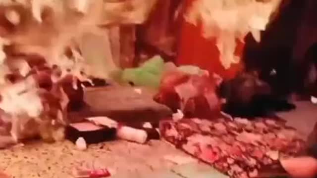 Dude Shoots An Aerosol Can Close Range Inside A Room Full Friends