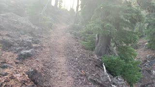 Central Oregon - Three Sisters Wilderness - Early Morning Volcanic Exploration