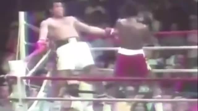 Muhammad ali's 'rope a dope'