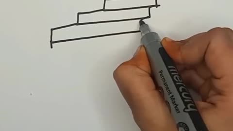 Easy And Simple Stairs Drawing | How To Draw Stairs For Beginners 2022