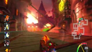 Cortex Castle Nintendo Switch Gameplay - Crash Team Racing Nitro-Fueled