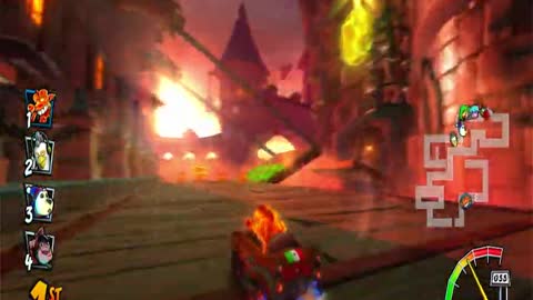 Cortex Castle Nintendo Switch Gameplay - Crash Team Racing Nitro-Fueled