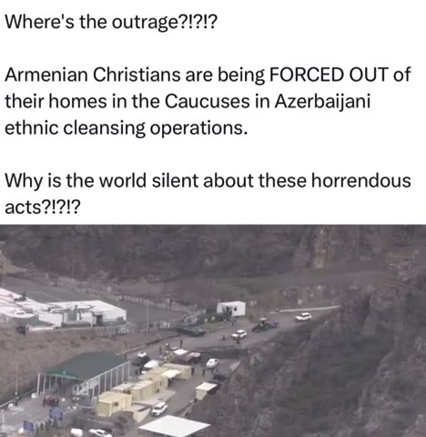 Armenian Christians forced from their homes