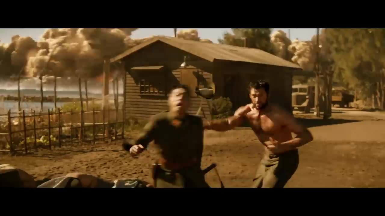 The Atomic Bomb Scene The Wolverine Movie