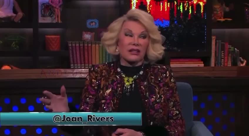 🔥❤️ Joan Rivers With the whitehats, occasionally playing Nancy Pelosi