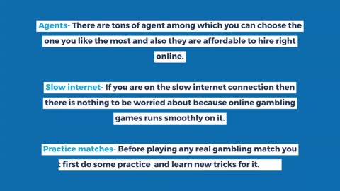 Important Tips to win gambling games