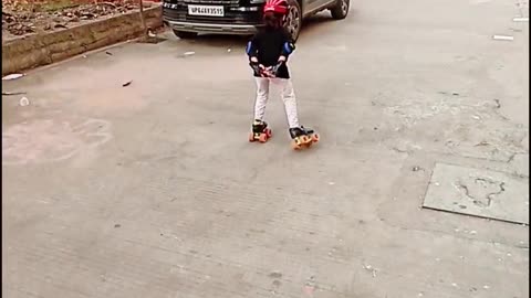 Body Bend Practice In Skating | Skating | Under 5 | #rumble #skating #Harshalidhankhola